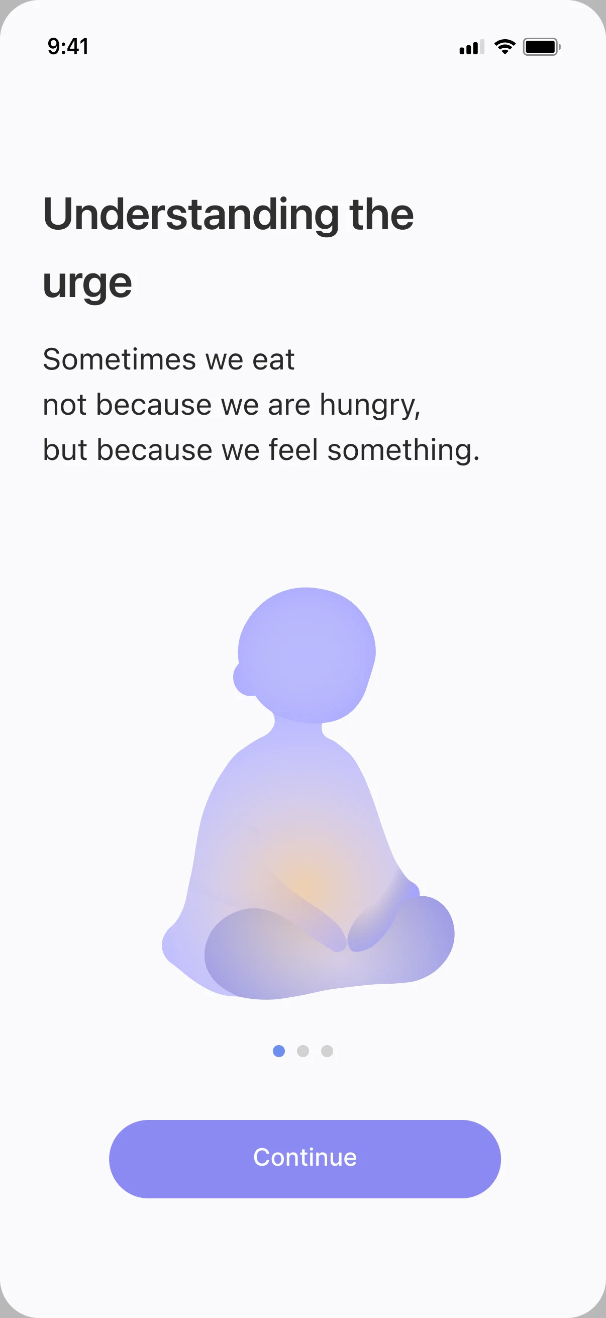 Understanding the urge: sometimes we eat not because we are hungry, but because we feel something